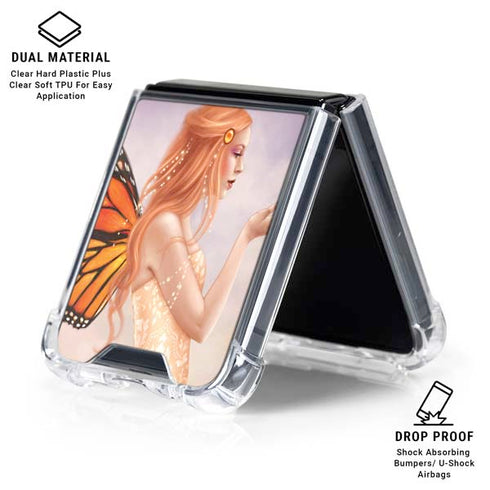 Citrine by Rachel Anderson Galaxy Z Flip6 Clear Case